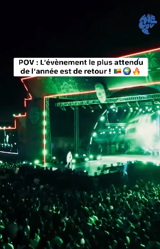 🎇 “Deux jours de pure magie à l’Esplanade de l’Amazone avec le festival We Love”