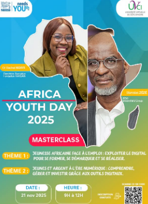 Africa Youth Day 2025 : une édition tournée vers l’emploi et la finance digitale