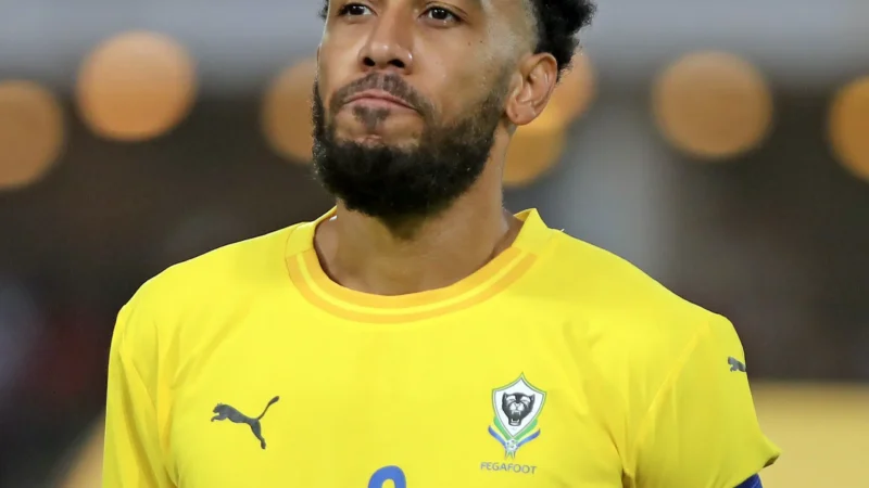 CAN – Coup dur pour le Gabon : Aubameyang forfait contre le Cameroun