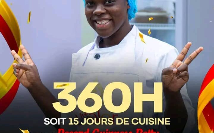 Marathon culinaire : Keith Sonon grave son nom et celui du  Bénin dans le Guinness World Records